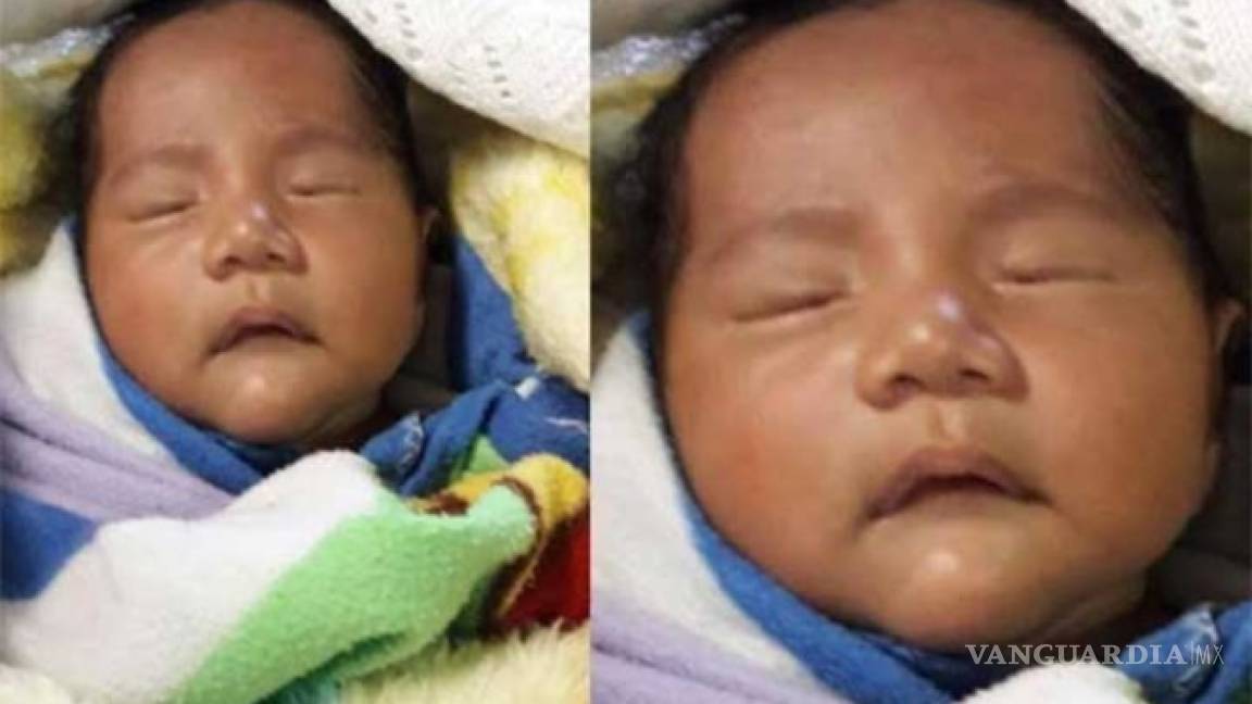 Abandonan a bebé; buscan a sus padres o algún familiar