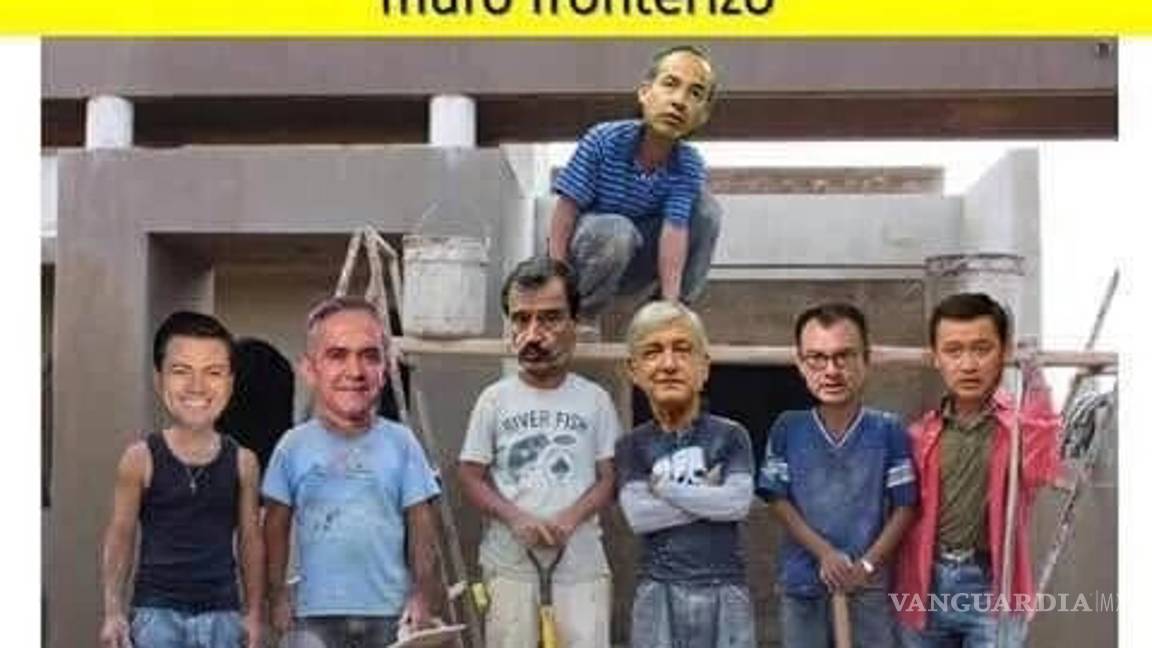 $!Trump hace oficial la construcción del muro y los usuarios... construyen memes