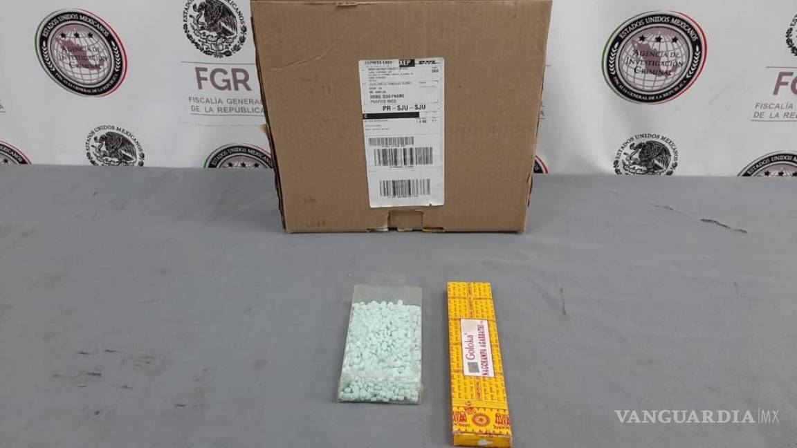 Decomisan en NL mil pastillas de fentanilo, viajaban de Durango hacia Puerto Rico