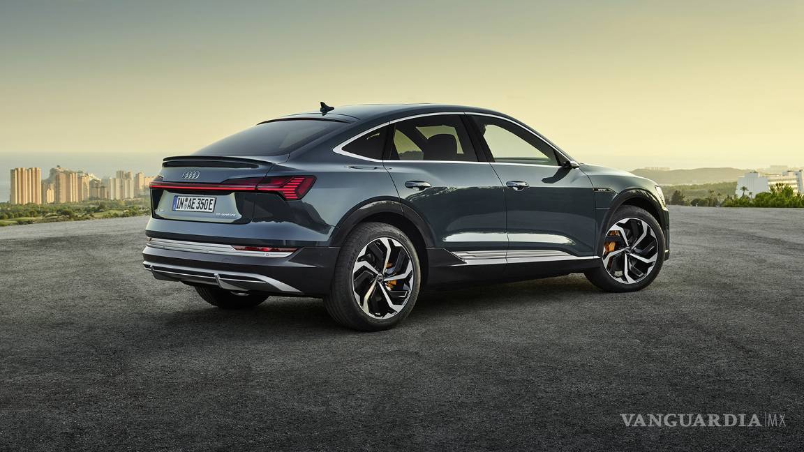 $!Audi e-tron Sportback, SUV eléctrico que impone respeto con 446 km de autonomía y estilo coupé