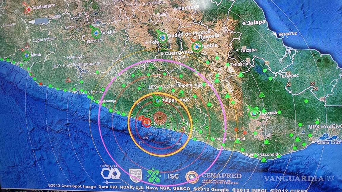 Sismo de 4.9 sacude San Marco, Guerrero; se siente en Acapulco y CDMX