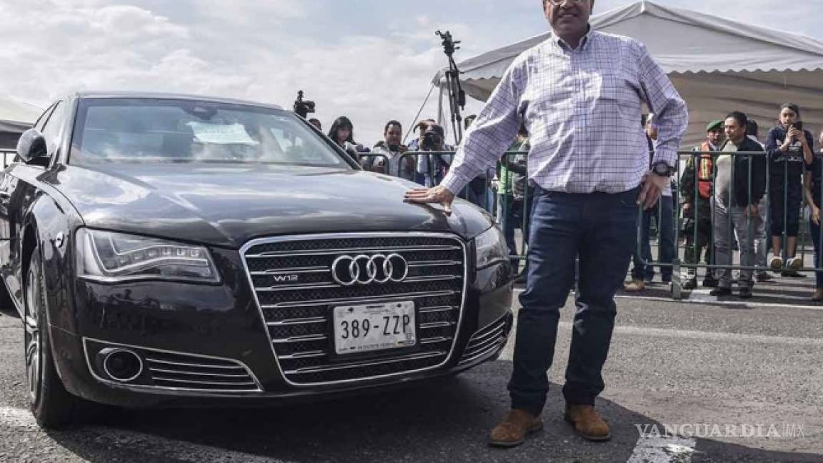 Venden Audi blindado usado por expresidentes