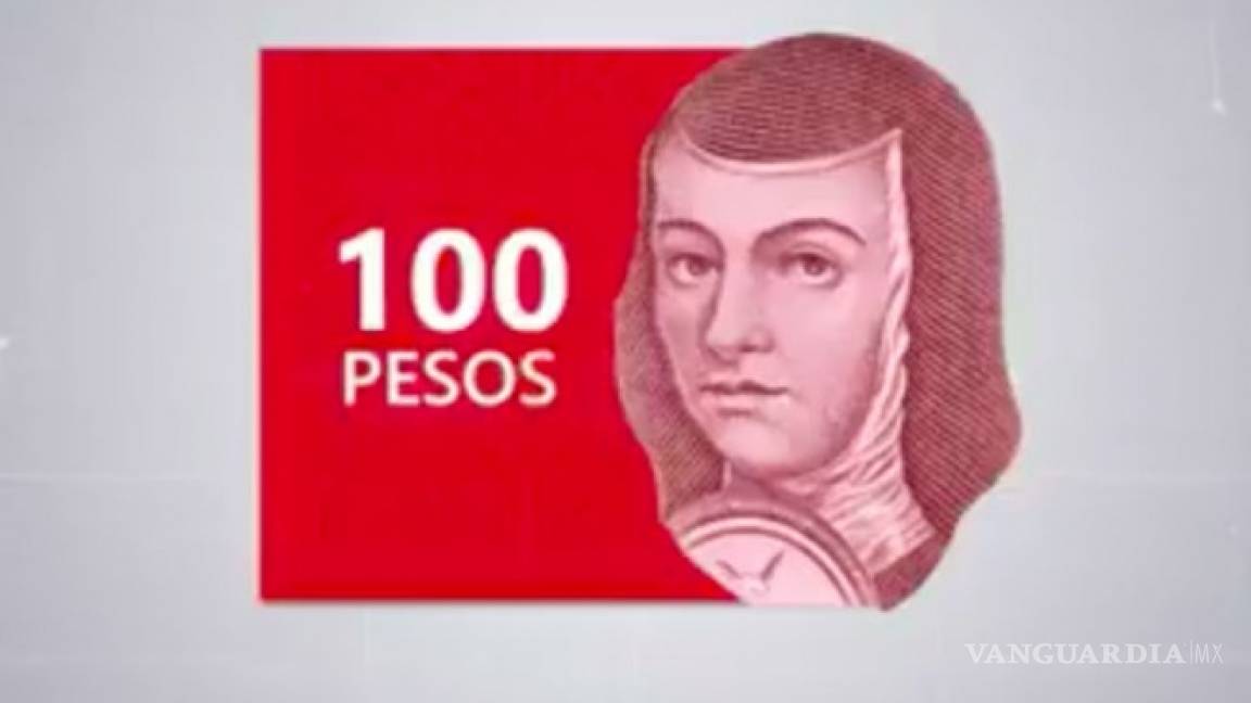 Este año habrá nuevo billete de 100 pesos con Sor Juana