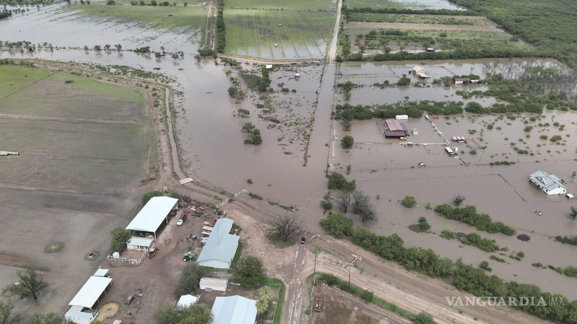 $!Los escurrimientos alimentan la crecida que mantiene en alerta a autoridades.