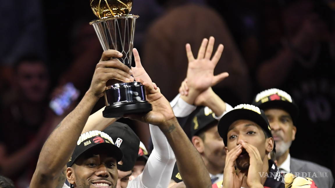 Kawhi Leonard es el MVP en las Finales de la NBA