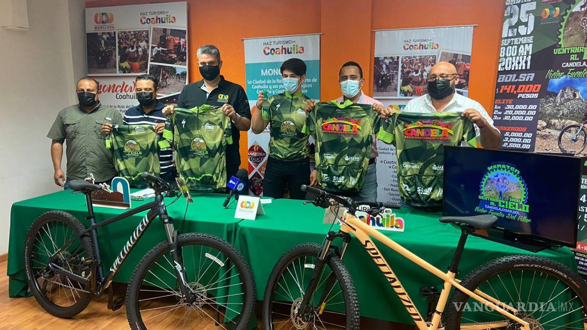 Anuncian segunda edición del Maratón “Ventana al Cielo” para ciclistas en Candela, Coahuila