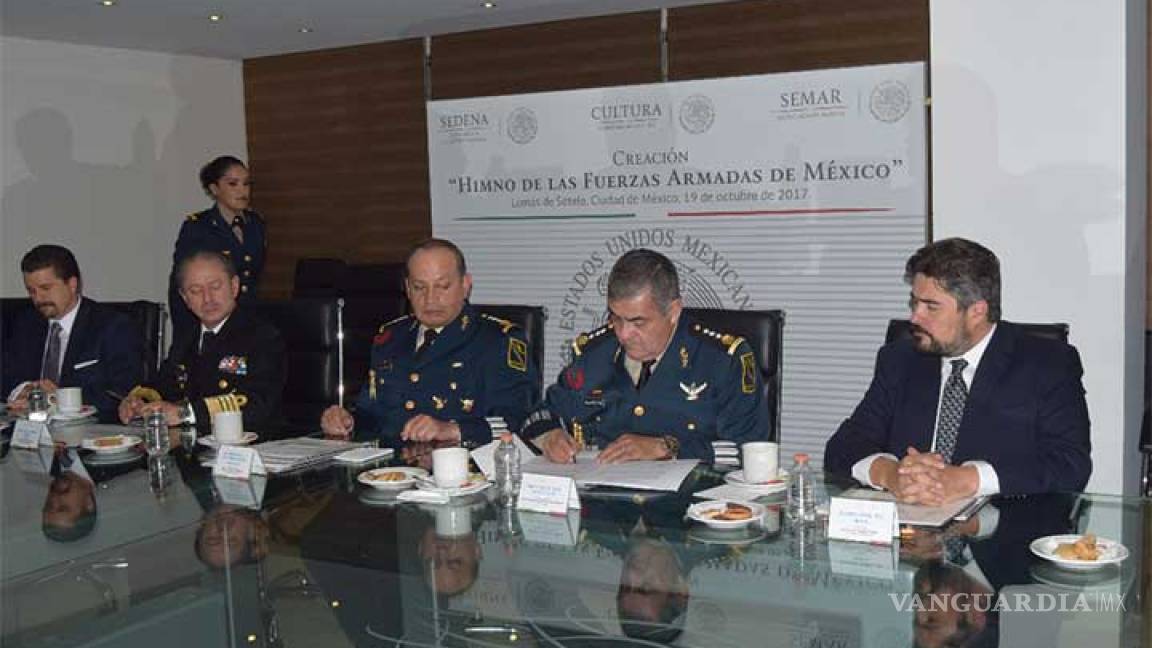 Fuerzas Armadas de México tienen ya su propio himno