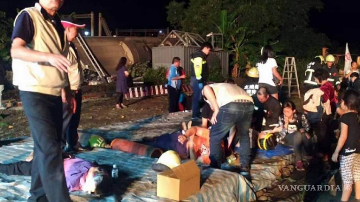 Al menos 17 muertos y más de 100 heridos al descarrilar tren en Taiwán