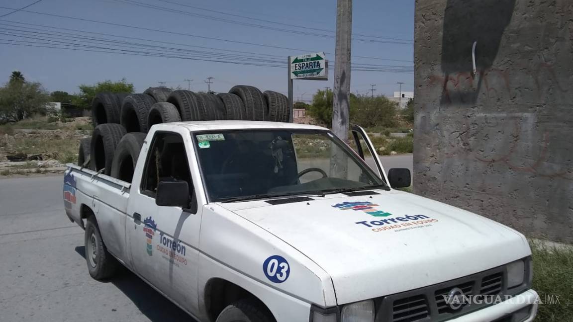 Salud Municipal de Torreón recolecta 124 toneladas de cacharros