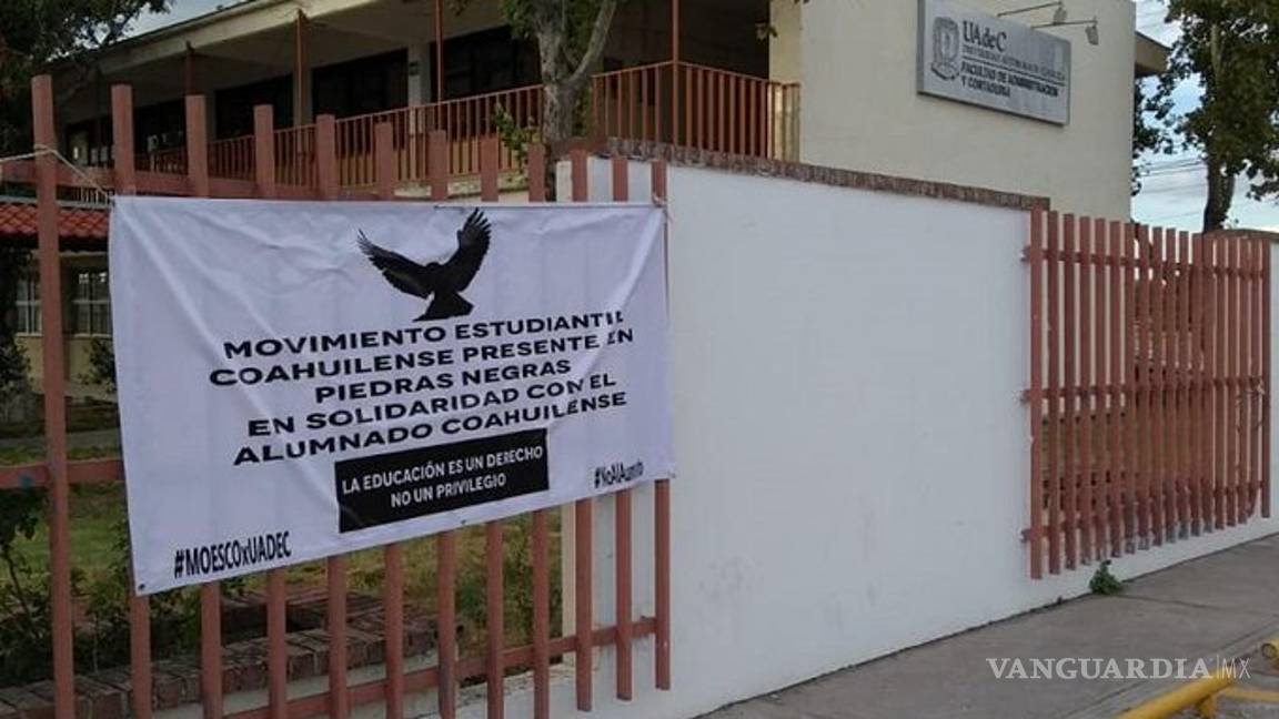 $!Anuncian mitin en Jurisprudencia por movimiento estudiantil de la UAdeC, contra cuotas