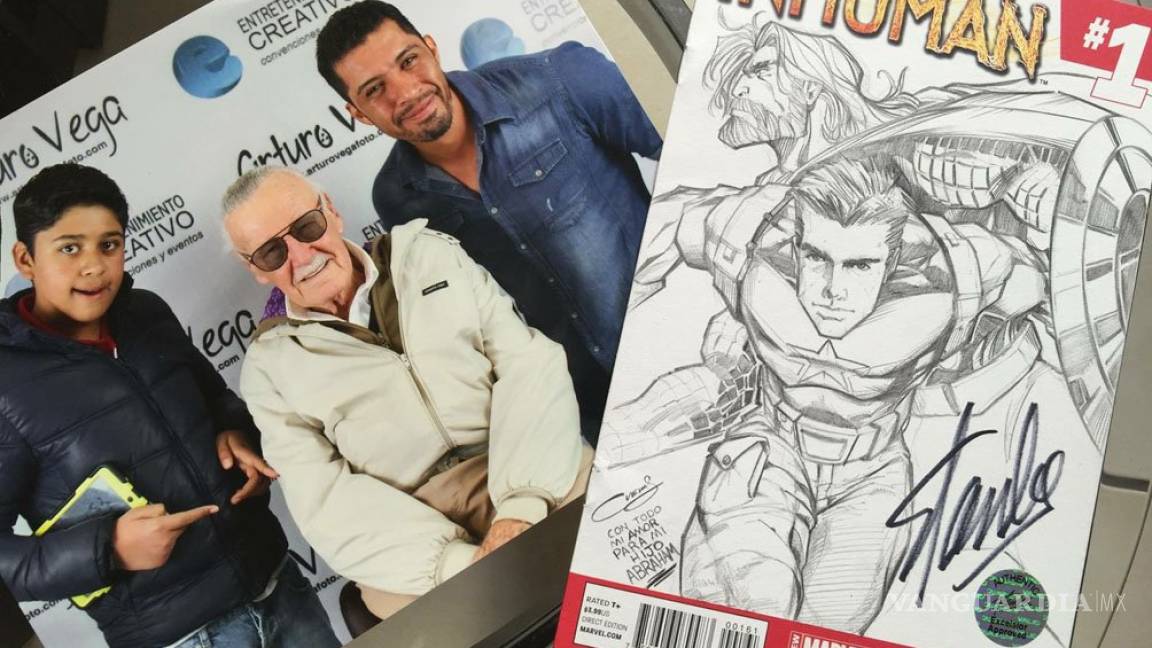 Ilustrador de Saltillo nos cuenta cómo conoció a Stan Lee