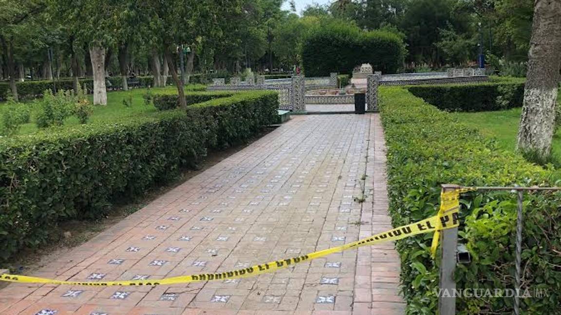 $!Centro de Saltillo sin mucha afluencia en primer domingo de reactivación