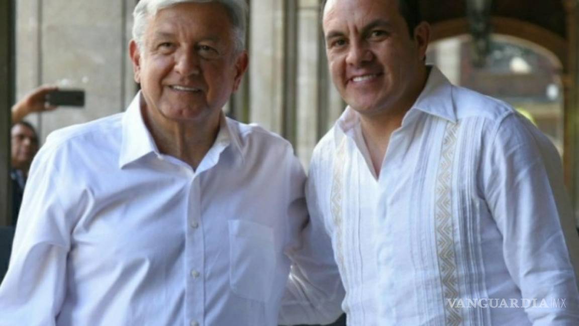 Cuauhtémoc Blanco y AMLO se reúnen en Morelos