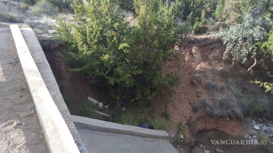 Motociclista derrapa y pierde la vida, en ejido al sur de Saltillo