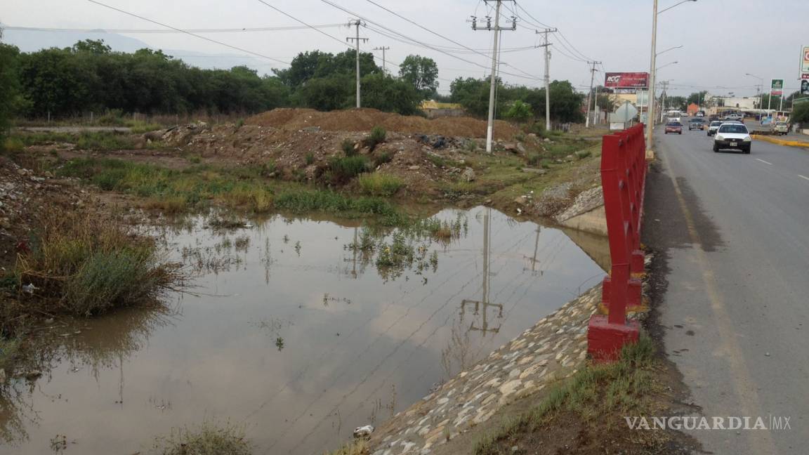 Suspenden proyecto de canalización de arroyo en Saltillo porque Conagua no ha liberado los recursos necesarios