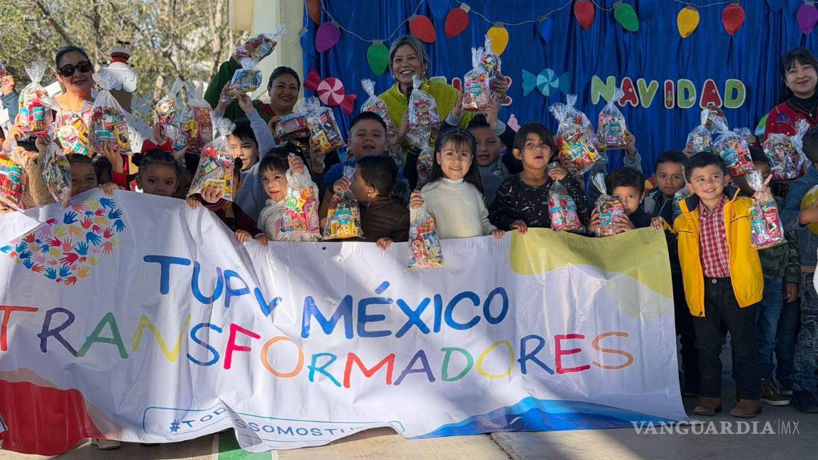 $!“Dibujando Sonrisas” llenó de alegría los planteles y el ejido visitados.