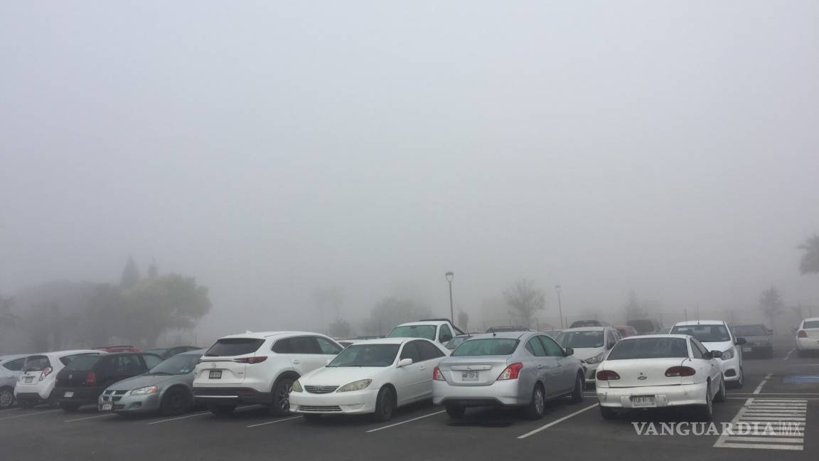 Vuelo de Aeroméxico se atrasa, cubre neblina el aeropuerto de Saltillo