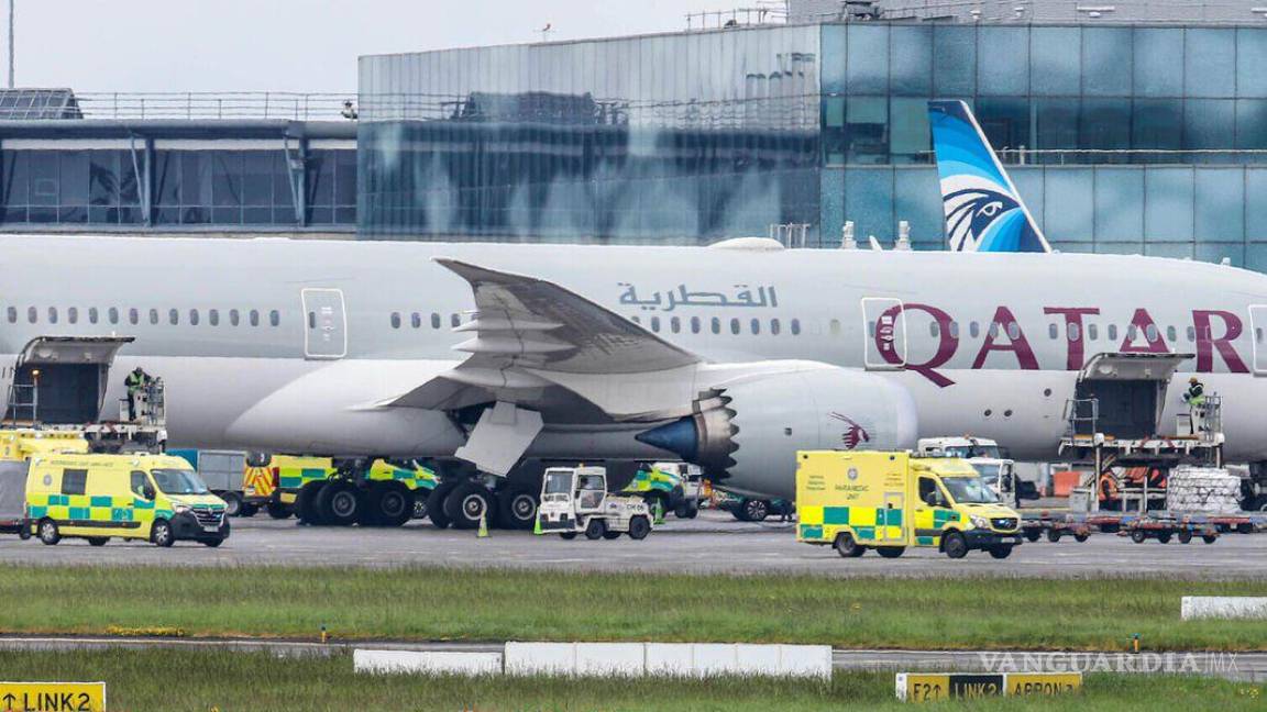 ¡El susto de sus vidas! Doce resultaron heridos tras fuerte turbulencia en vuelo de Qatar Airways de Doha a Dublín