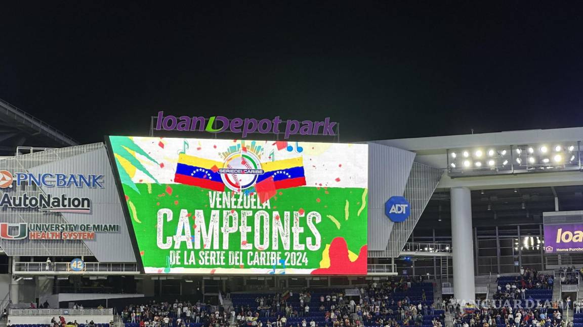 ¡Venezuela conquista la Serie del Caribe! ‘Blanquean’ 3-0 a República Dominicana y son monarcas en Miami