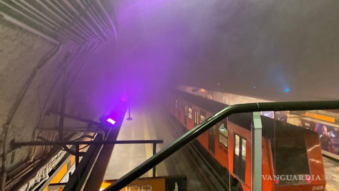 Corto provoca humo en Línea 7 del Metro en CDMX; reportan al menos 20 intoxicados