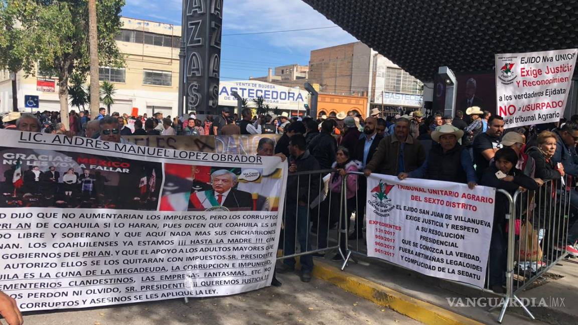 AMLO llega a Torreón Coahuila para anunciar plan de rescate al campo