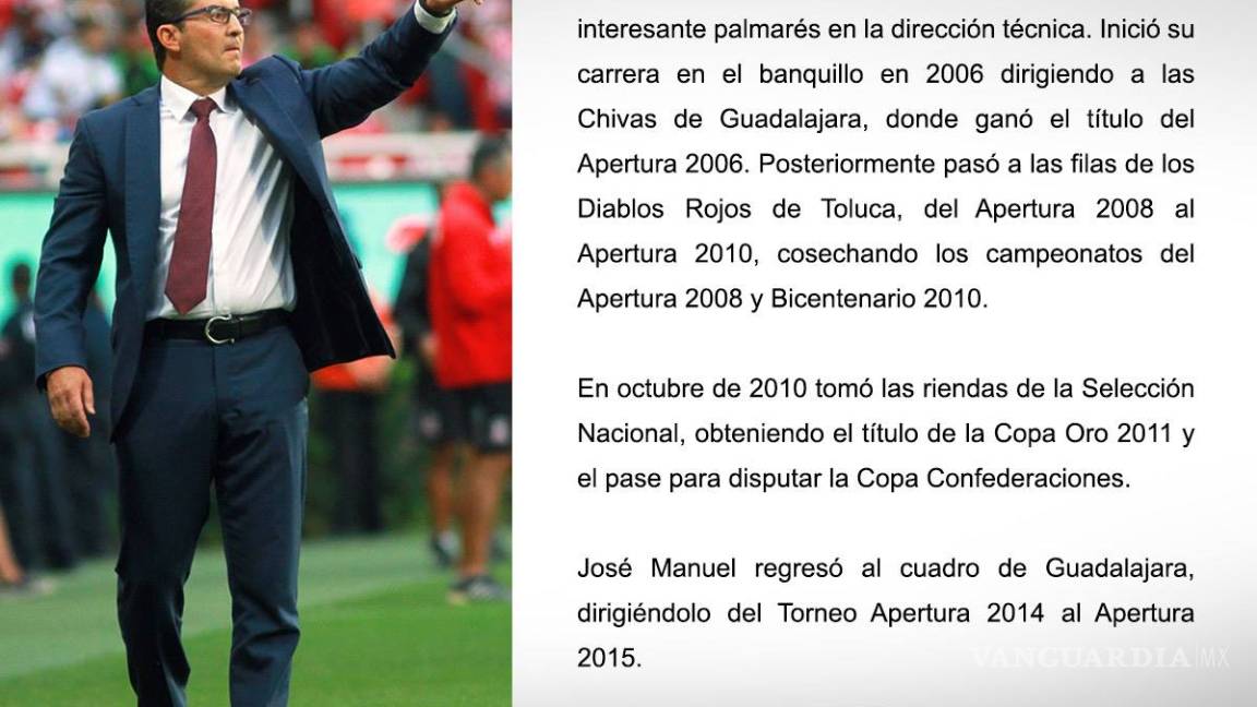 $!Chepo de la Torre es el nuevo Dt de Santos