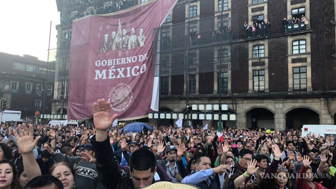 $!Así se vive el AMLOFest desde el Zócalo capitalino