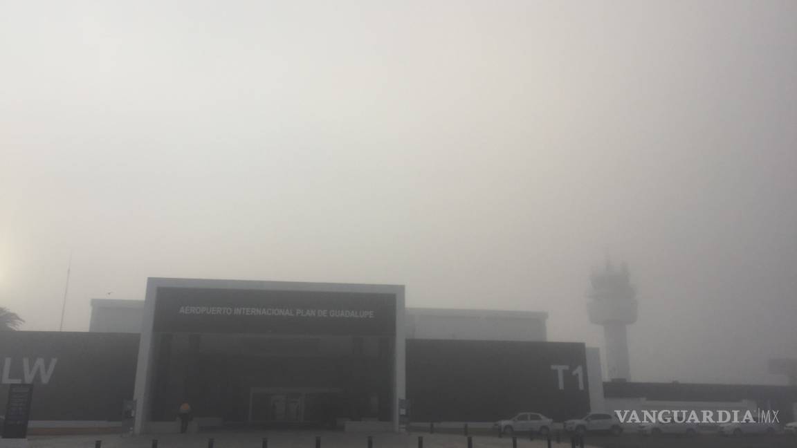 Se atrasa más de una hora vuelo de Aeroméxico por niebla en Aeropuerto de Saltillo