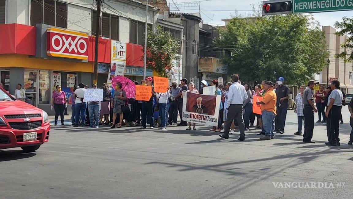 Protestan vendedores ambulantes de Torreón por falta de apoyos