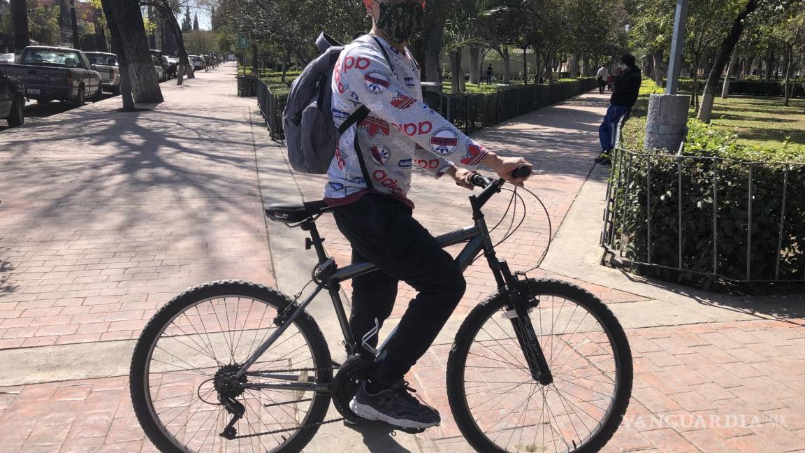 En Saltillo, el uso de la bicicleta es una gran alternativa para hacer ejercicio y medicina para la salud