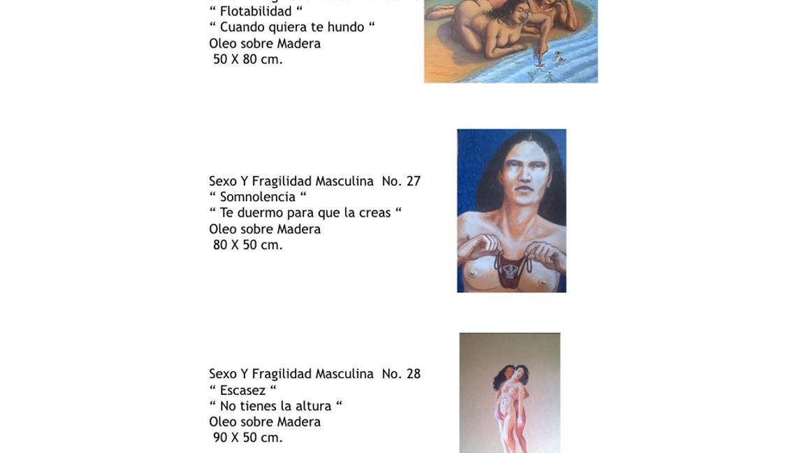 $!Fragilidad Masculina