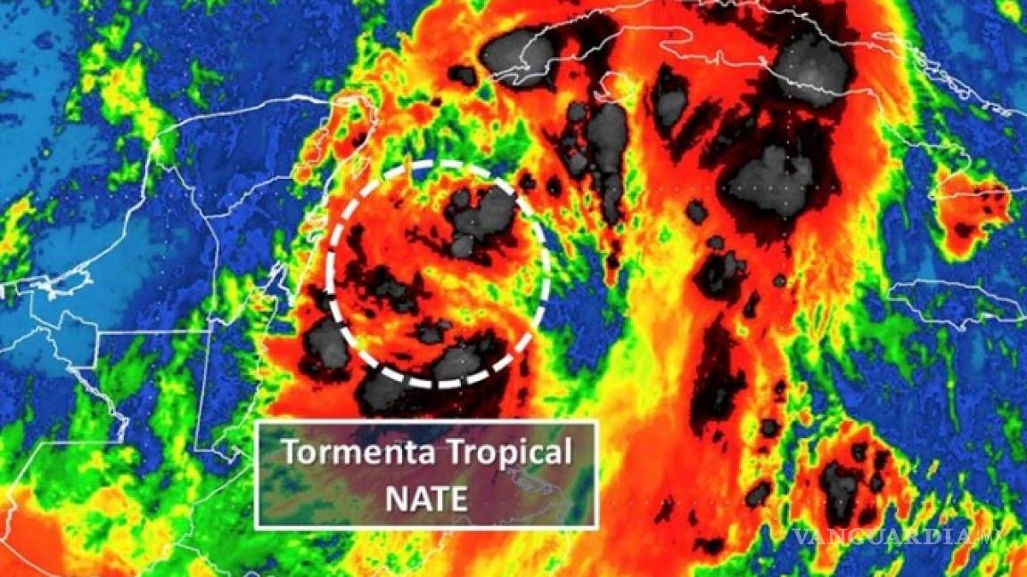 Emiten alerta naranja en Quintana Roo por ‘Nate’