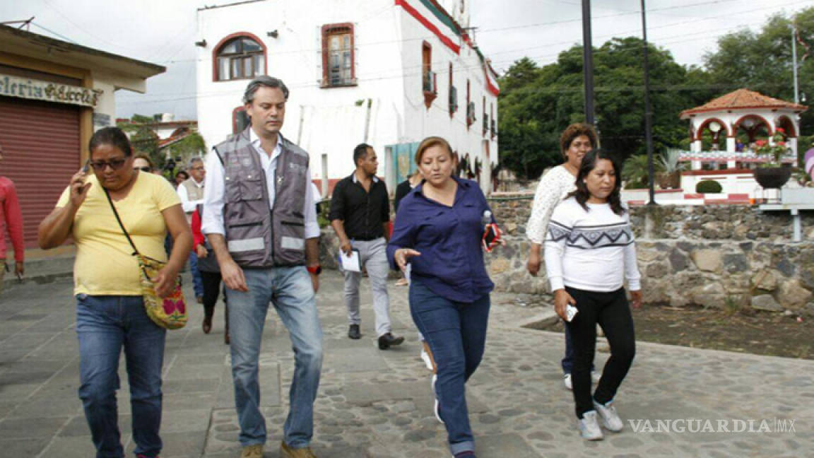 Todas las escuelas dañadas en Morelos serán atendidas: Aurelio Nuño