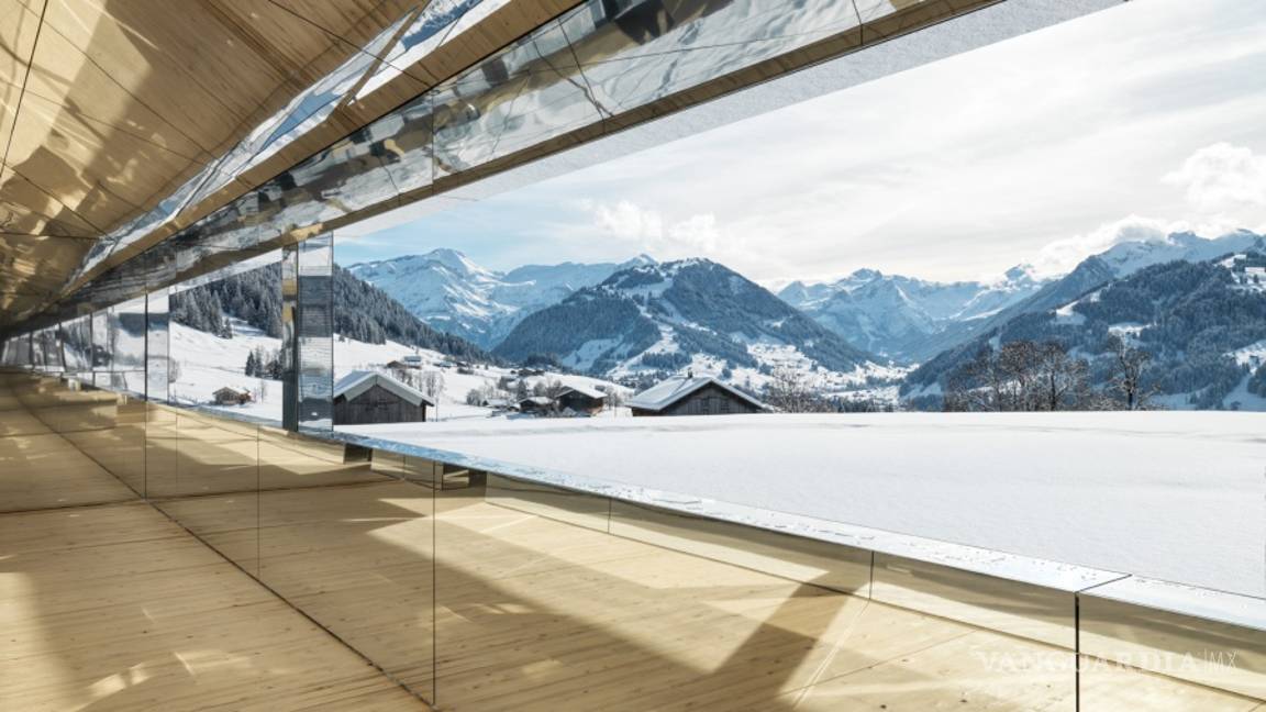 $!Mirage Gstaad, la sorprendente casa de los espejos que está en las montañas de Suiza