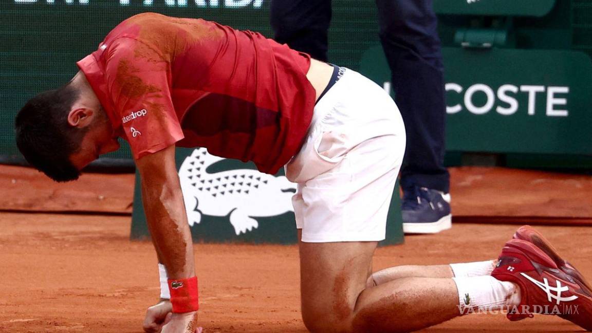 Tras una terrible lesión en su rodilla, Novak Djokovic se retira del Roland Garros