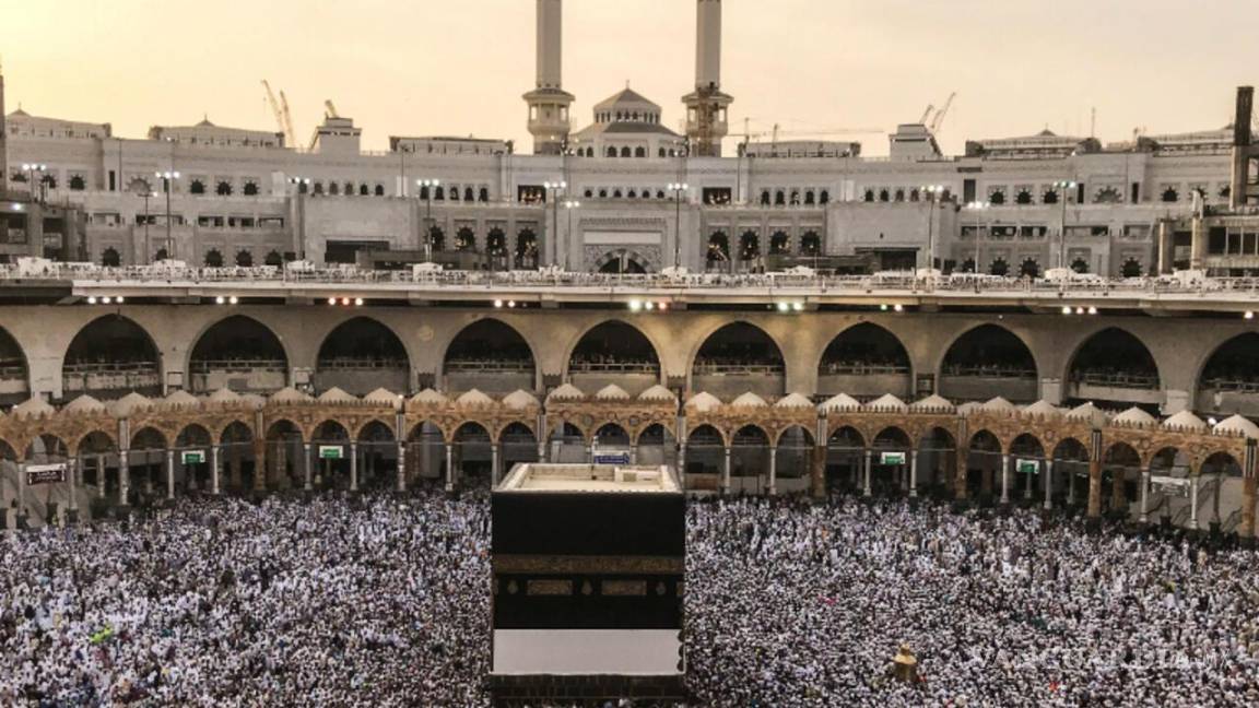 Reportan mil 200 muertos en la peregrinación a La Meca, por calor extremo en Arabia Saudita
