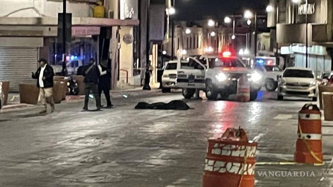 Hombre muere tras ser atropellado en Zona Centro de Saltillo