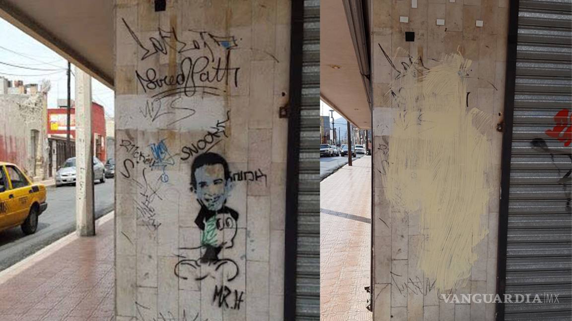 $!Borran pintas de Humberto Moreira como el ratón "Mickey"