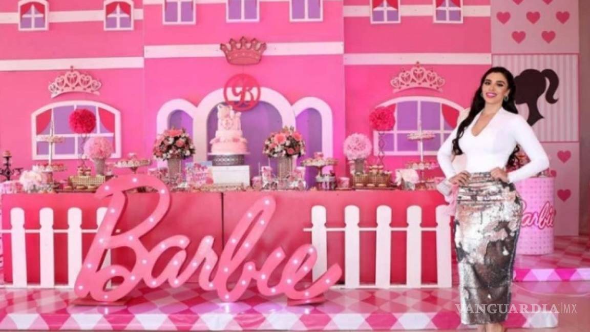 VIDEO: Hijas de “El Chapo” y Emma Coronel festejan cumpleaños al estilo Barbie