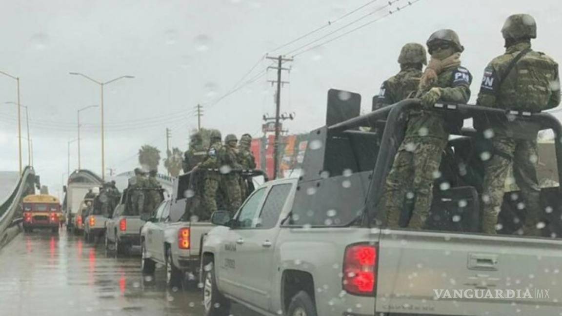 Llegan más militares a Tijuana para frenar ola de violencia