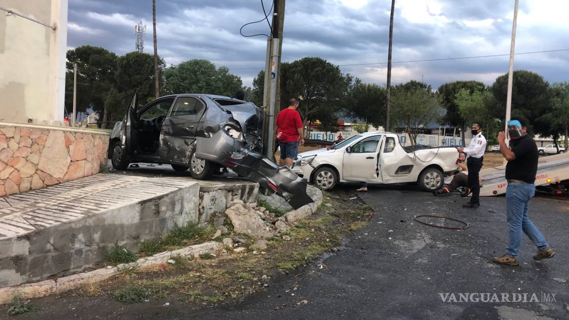 Lluvias dejan tres accidentes en Saltillo