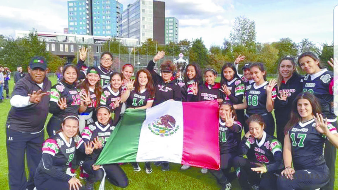 Saltillenses son campeonas con México en Rotterdam, Holanda