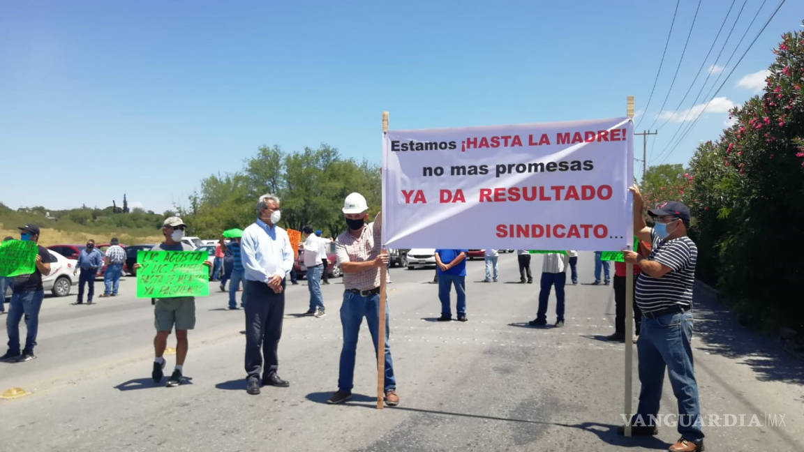 Manifestación de ex obreros de AHMSA es cuestión política: SNDTMMSC