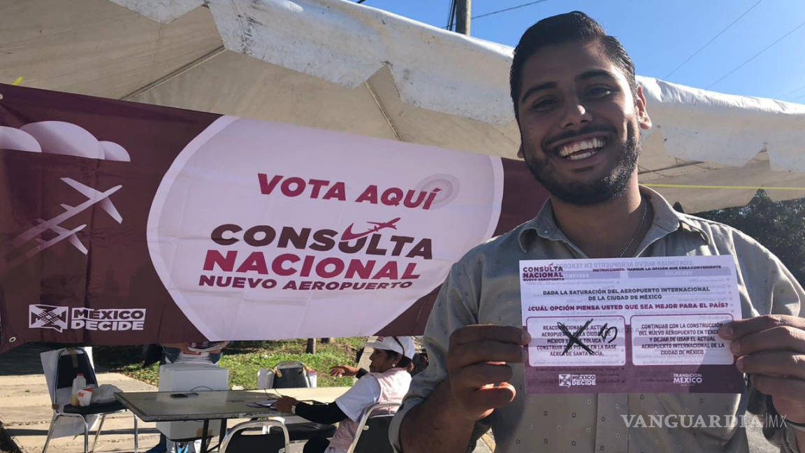 Se desploma credibilidad de consulta por NAIM; en Coahuila votan hasta 5 veces
