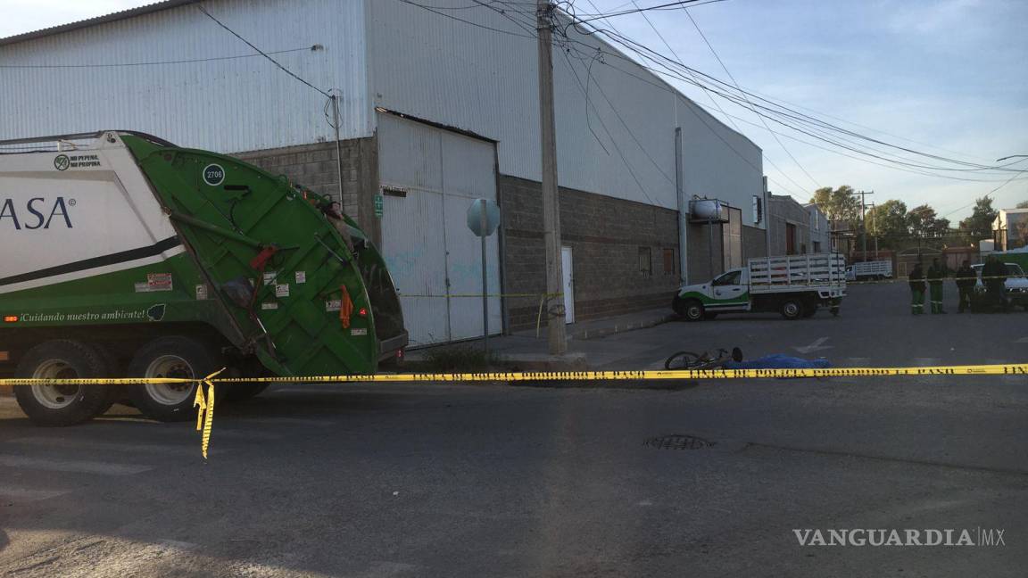 Camión de PASA mata a ciclista en ejido de Torreón