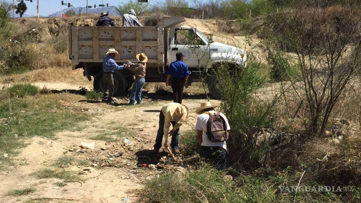 Realizan limpia del arroyo Ceballos para conmemorar el Día Mundial del Agua en Coahuila