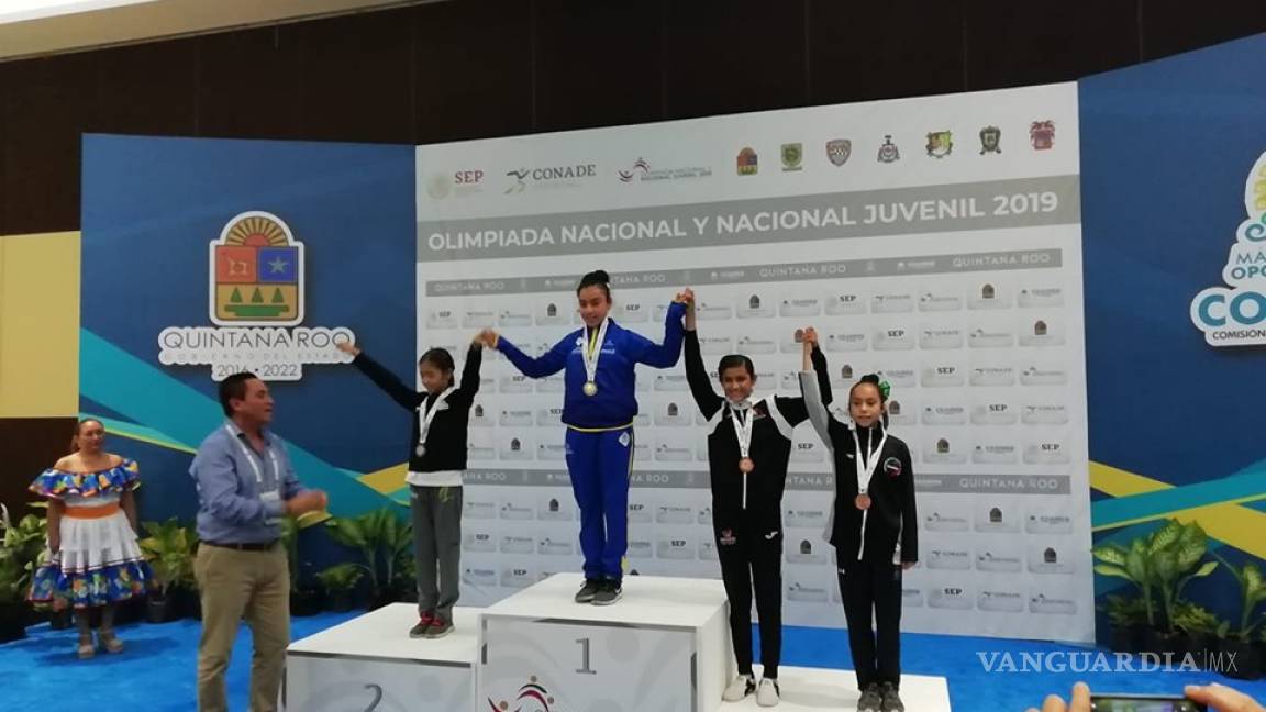 Taekwondo abre medallero coahuilense en Olimpiada Nacional