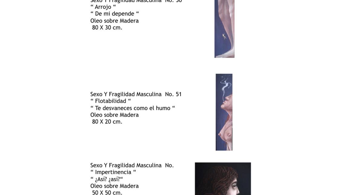 $!Fragilidad Masculina