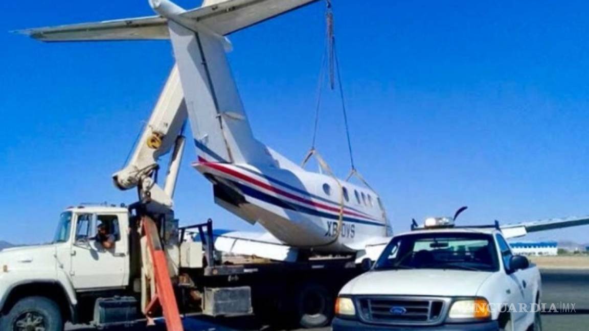 Derrapa avioneta en el aeropuerto de Hermosillo
