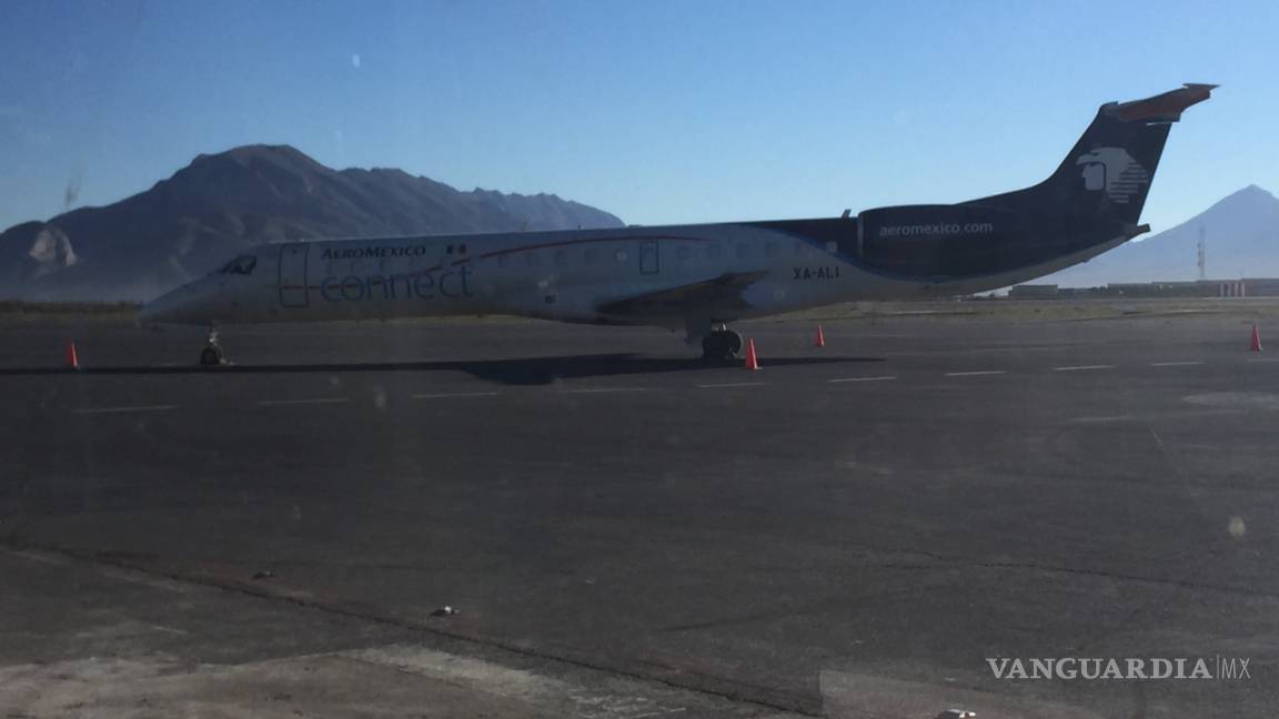 Durante el lunes, desviaron 6 vuelos que tenían como destino Monterrey hacia Saltillo